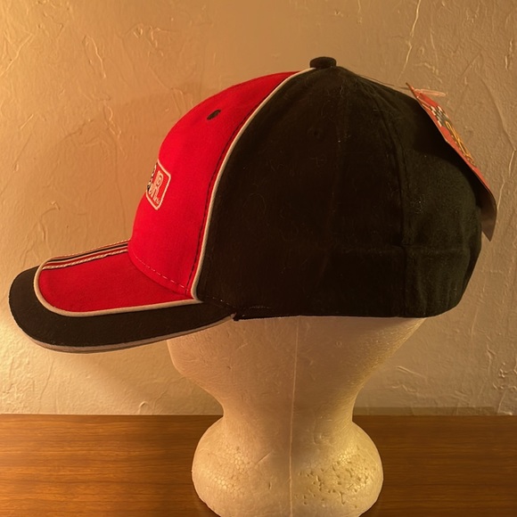 Dale Earnhardt Jr. Budweiser Hat Winner's Circle #8 Fitted Red Black Cap - NWOT - Picture 2 of 5